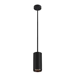 LED Pendelleuchte NUMINOS PD DALI L, 3000K, 24°, 2430lm, schwarz / schwarz