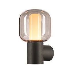LED Außenleuchte OVALISK WL LED Wandleuchte, CCT switch, 3000/4000K, 560/600lm, IP65, anthrazit