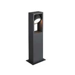 Outdoor LED Stehleuchte ESKINA FRAME 45 SINGLE CCT, IP65 IK06, 15W 3000/4000K 95°, verstellbar, Anthrazit