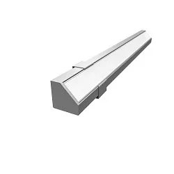 Zubehör für LED Strip GRAZIA 10 EDGE Aufbauprofil, 2m, IP20, aluminium