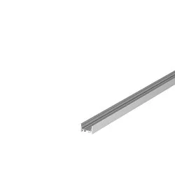 Zubehör für LED Strip GRAZIA 20 Aufbauprofil flach, 1,5m, IP20, glatt, 1,5m, aluminium