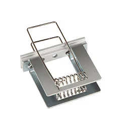 Montagefeder GRAZIA 20, 2 Stück, chrom / Aluminium