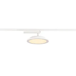 1-Phasen LED Strahler PANEL TRACK, Rund, Ø 20cm, 230V / 450mA, 18W 3000K 1800lm, CRi >90, Weiß
