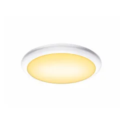 LED Außenleuchte RUBA 27 CW LED Wand-/Deckenleuchte, CCT switch, 3000/4000K, 985/1100lm, IP65, weiß