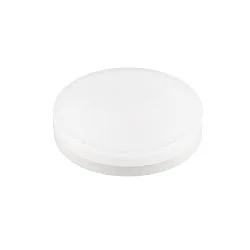 LED Leuchtmittel TCR TSE, GX53, 6W 2700K 490lm 120°, CRi>90, dimmbar, weiß / milchig