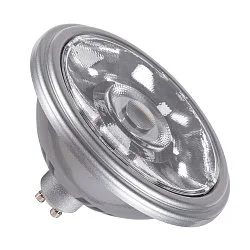LED Leuchtmittel QPAR111 GU10, 12,5W, 4000K, CRI90, 10°, silber
