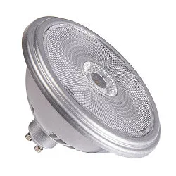 LED Leuchtmittel QPAR111 GU10, 12,5W, 4000K, CRI90, 60°, silber
