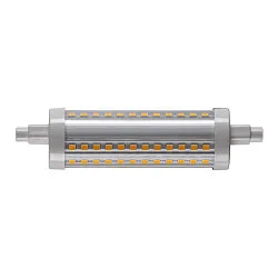LED Leuchtmittel QT DE12 R7S 118mm, 15W, 3000K, CRI90, 330°, transparent