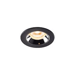 LED Deckeneinbauleuchte NUMINOS® XS, 2700K, 20°, Schwarz / Chrom