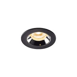 LED Deckeneinbauleuchte NUMINOS® XS, 3000K, 40°, Schwarz / Chrom