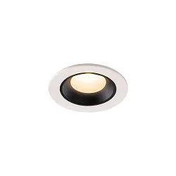 LED Deckeneinbauleuchte NUMINOS® XS, 3000K, 55°, Weiß / Schwarz