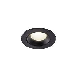 LED Ceiling recessed luminaire NUMINOS® XS, 4000K, 20°, black
