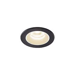 LED Deckeneinbauleuchte NUMINOS® XS, 4000K, 40°, Schwarz / Weiß