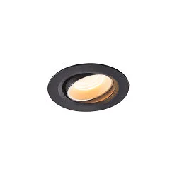 LED Deckeneinbauleuchte NUMINOS® MOVE XS, 3000K, 20°, Schwarz / Weiß