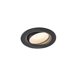 LED Deckeneinbauleuchte NUMINOS® MOVE XS, 4000K, 20°, Schwarz / Weiß