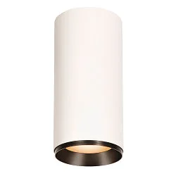 LED Deckenleuchte NUMINOS® XL PHASE, 36W, 3000K, 36°, weiß / schwarz