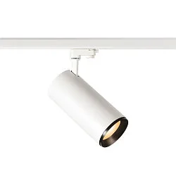LED 3-Phasen Strahler NUMINOS® XL PHASE, 36W, 3000K, 24°, Weiß / Schwarz