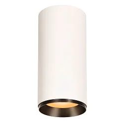 LED Deckenleuchte NUMINOS® DALI XL, 36W, 2700K, 60°, weiß / schwarz