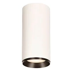 LED Deckenleuchte NUMINOS® DALI XL, 36W, 4000K, 24°, weiß / schwarz