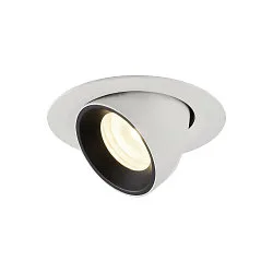 LED Deckeneinbauleuchte NUMINOS® GIMBLE XS, 4000K, 40°, Weiß / Schwarz