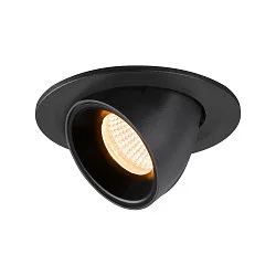 LED Deckeneinbauleuchte NUMINOS® GIMBLE S, 3000K, 40°, Schwarz