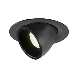 LED Deckeneinbauleuchte NUMINOS® GIMBLE M, 4000K, 40°, Schwarz