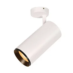 LED Deckenleuchte NUMINOS® SPOT XL PHASE, 36W, 2700K, 24°, weiß / schwarz