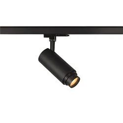 LED 3-Phasen Strahler NUMINOS® ZOOM M, 230V / 500mA, CRi >90, fokussierbar, DALI dimmbar, 20W 2700K 15°-60°, schwarz