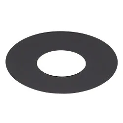 Einbaurahmen für NUMINOS® XS, 160/70mm, rund, schwarz