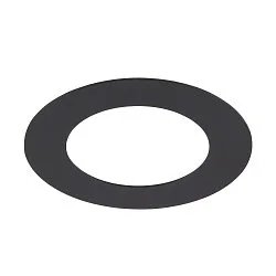 Einbaurahmen für NUMINOS® S, 160/100mm, rund, schwarz