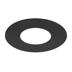 Einbaurahmen für NUMINOS® M, 240/120mm, rund, schwarz