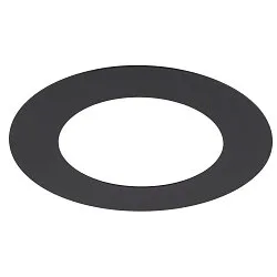 Einbaurahmen für NUMINOS® L, 240/150mm, rund, schwarz