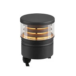 LED Leuchtenkopf M-POL S LOUVER, IP65 IK10, 11W, 2700/3000K, 145-155lm, CRI90, On/Off, anthrazit