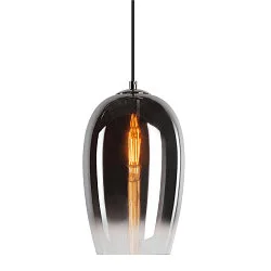 pendant luminaire PANTILO OVAL PD E27 IP20, gold