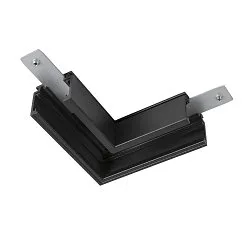 L-Verbinder für Aufbauschiene TRACK 48V, Standard, mechanisch, links, IP20, schwarz