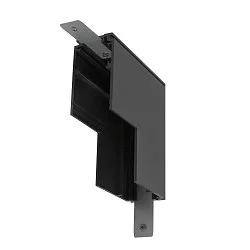 L-Verbinder für Aufbauschiene TRACK 48V, tief, mechanisch, Stereo, IP20, schwarz