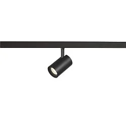 LED Niedervolt-Schienen-Strahler NUMINOS® XS DALI 2, rund, 48V, 8.7W 4000K 55°, DALI dimmbar, schwenkbar, matt schwarz