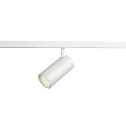 LED Niedervolt-Schienen-Strahler NUMINOS® XS DALI 2, rund, 48V, 16W 4000K 55°, DALI dimmbar, schwenkbar, matt weiß