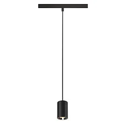 LED Pendelleuchte NUMINOS® XS TRACK 48V, 40°, 8,7W, CRI90, DALI, IP20, 2700K, 650lm, schwarz/chrom