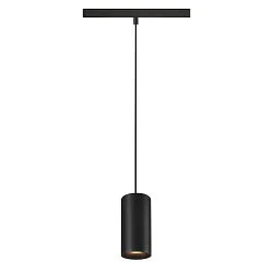 LED Pendelleuchte NUMINOS® S TRACK 48V, 20°, 16W, CRI90, DALI, IP20, 2700K, 1000lm, schwarz/schwarz