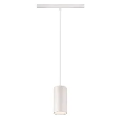 LED Niedervolt-Schienen-Pendelleuchte NUMINOS® S DALI, 48V, 16W 4000K 55°, DALI 2 dimmbar, matt weiß