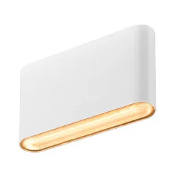 outdoor wall luminaire OVAL 14 WL IP65, white