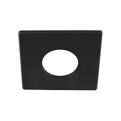 Abdeckung UNIVERSAL DOWNLIGHT, für Downlight IP65, eckig, schwarz