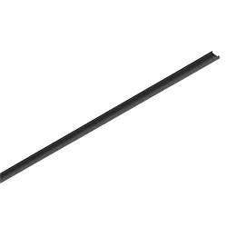 Schienenabdeckung für Aufbauschiene tief und Einbauschiene TRACK 48V, 26mm, 2m, IP20, schwarz