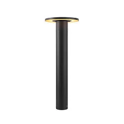 outdoor floor lamp I-RING round, switchable, with diffuser, cardanic swivelling IP65, anthracite 