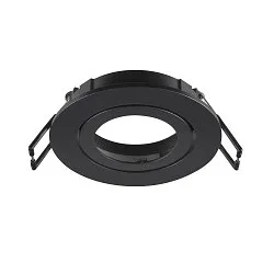 Deckeneinbauring NEW TRIA® 68, rund, IP20, schwarz