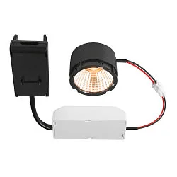 LED Modul NEW TRIA®, 38°, 8,3W, 2700K, CRI 90, IP20, dimmbar, schwarz