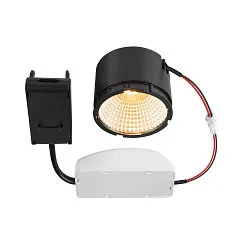 LED Modul NEW TRIA®, rund, 60°, 13,3W, 3000K, CRI 90, IP20, dimmbar, schwarz