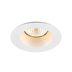 LED Deckeneinbauleuchte NEW TRIA® UNIVERSAL 68, rund, 8,6W, 2500/3000/4000K, CRI 90, dimmbar, 38°, IP20/IP65, weiß