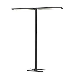 LED Stehleuchte WORKLIGHT PRO, 150W, 4000K, 20000lm, IP20, dimmbar, schwarz